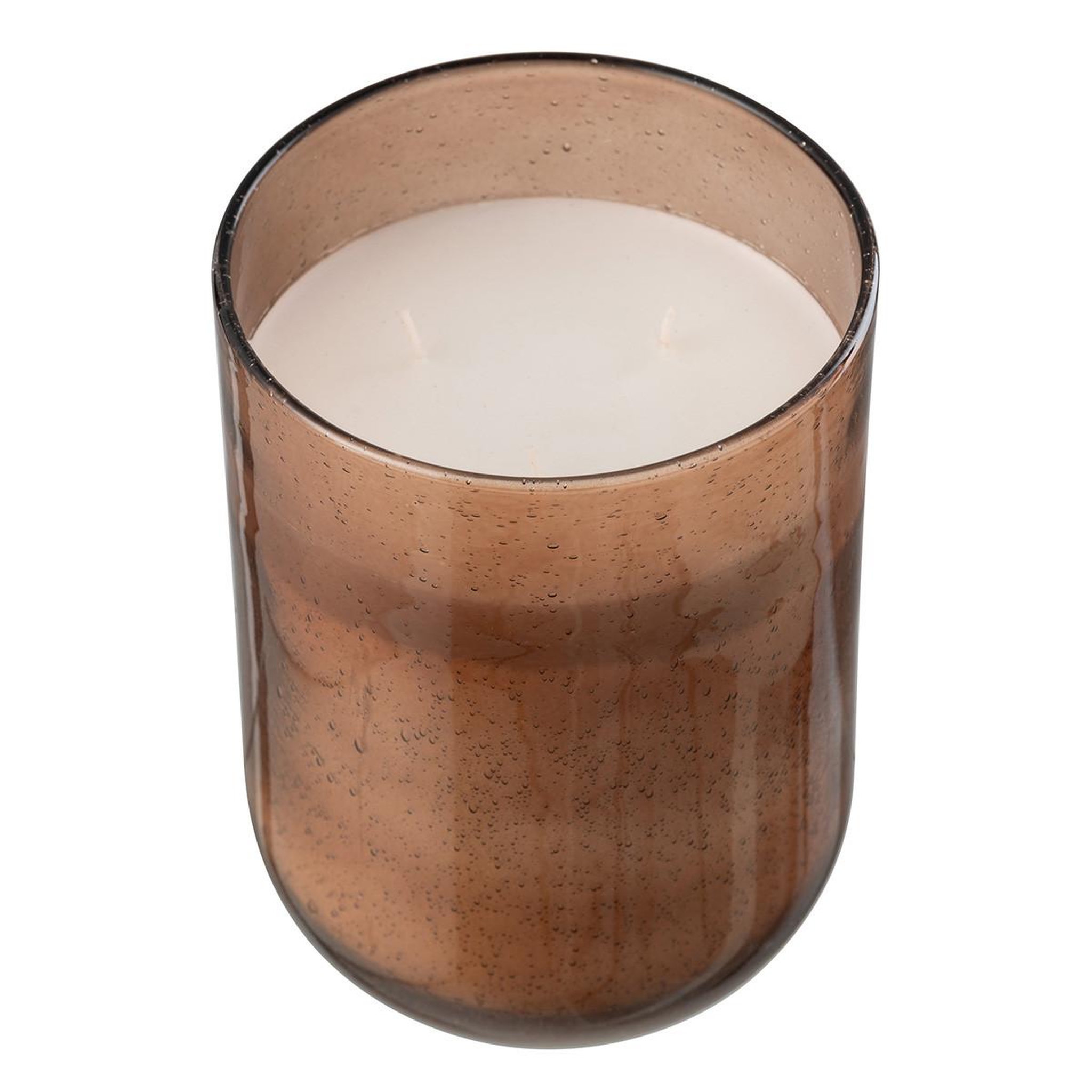 Voir la diapositive 2 : J-LINE Bougie parfumée en verre  li-ly  21cm land