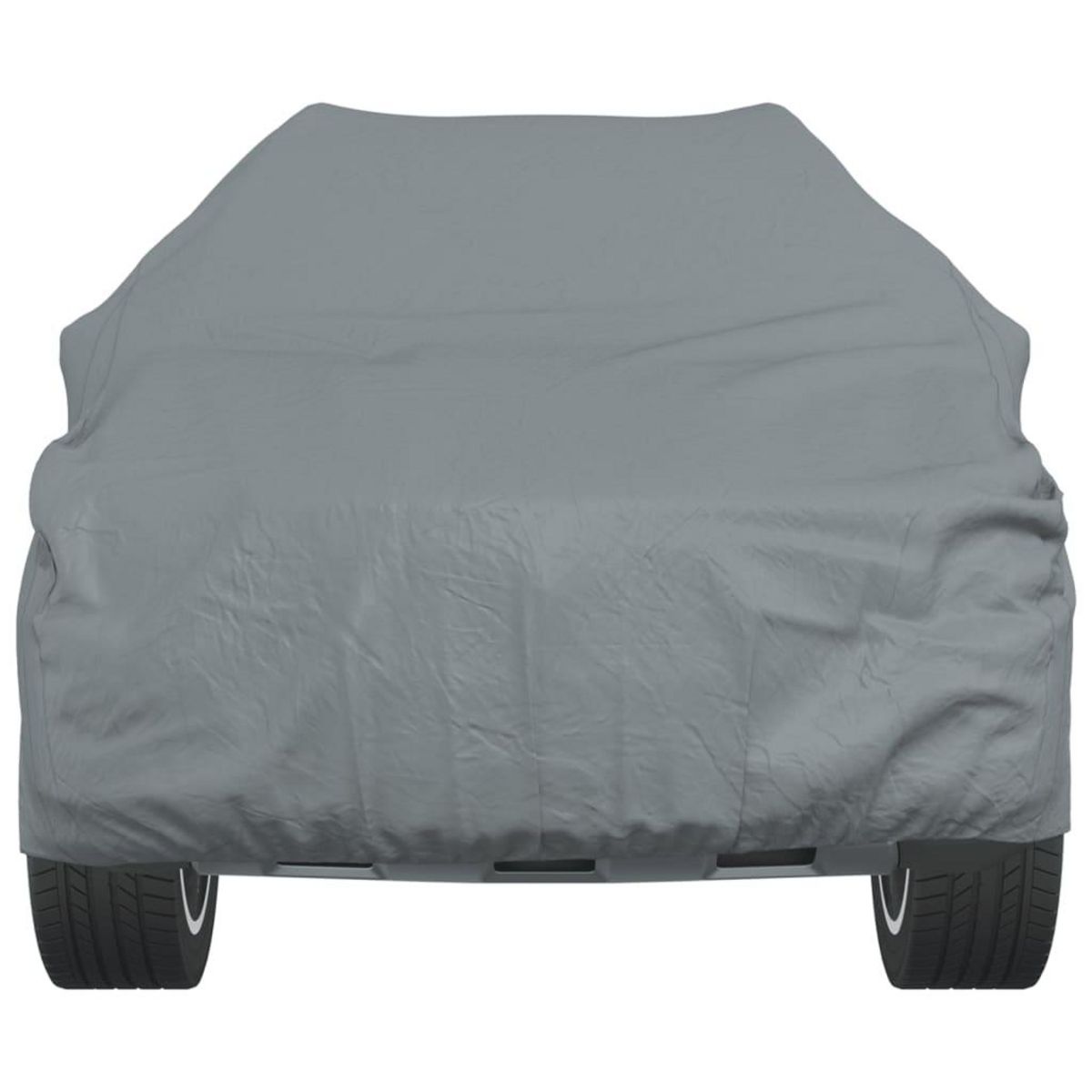 VIDAXL Housse de voiture SUV complete gris XL tissu non tisse