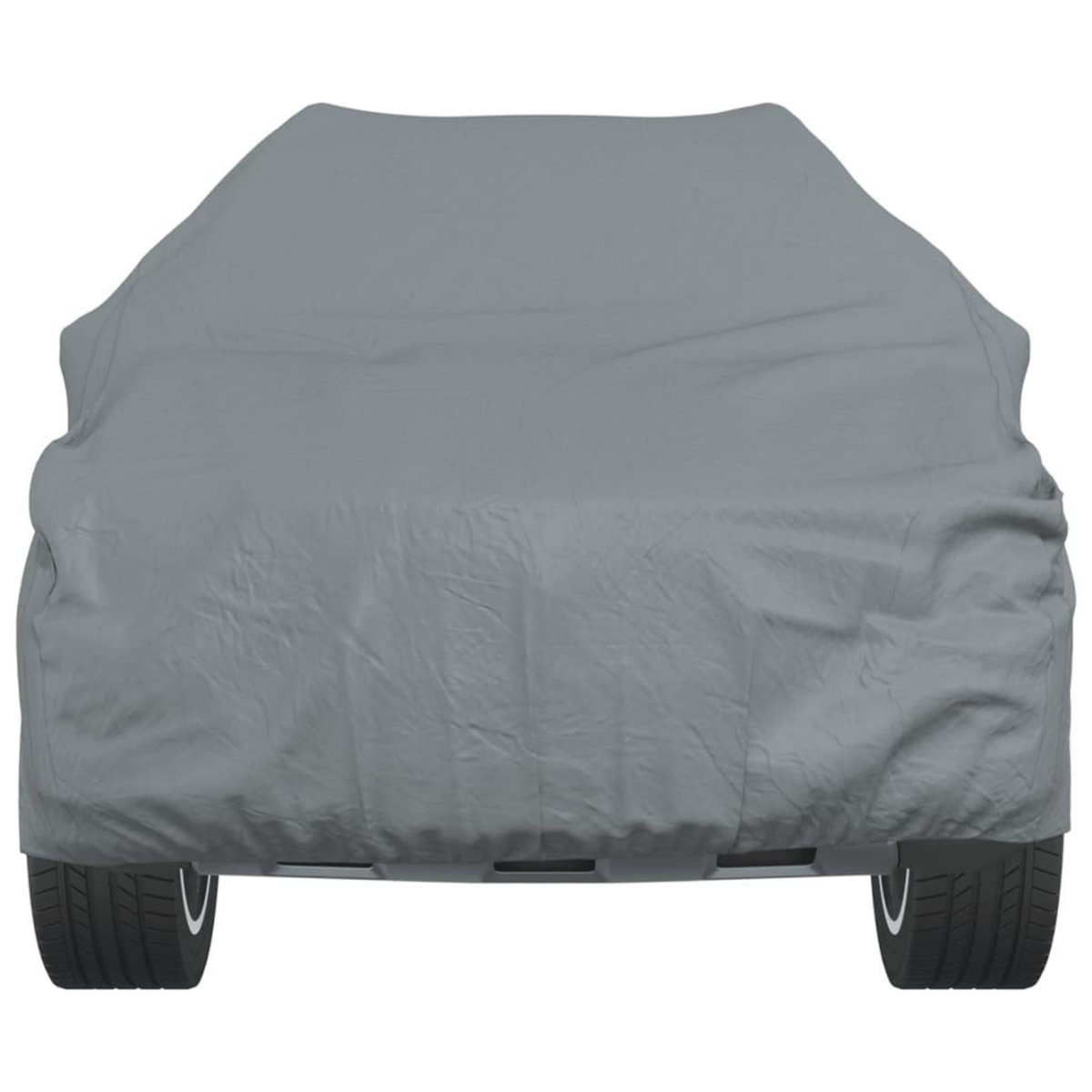 VIDAXL Housse de voiture SUV complete gris XL tissu non tisse