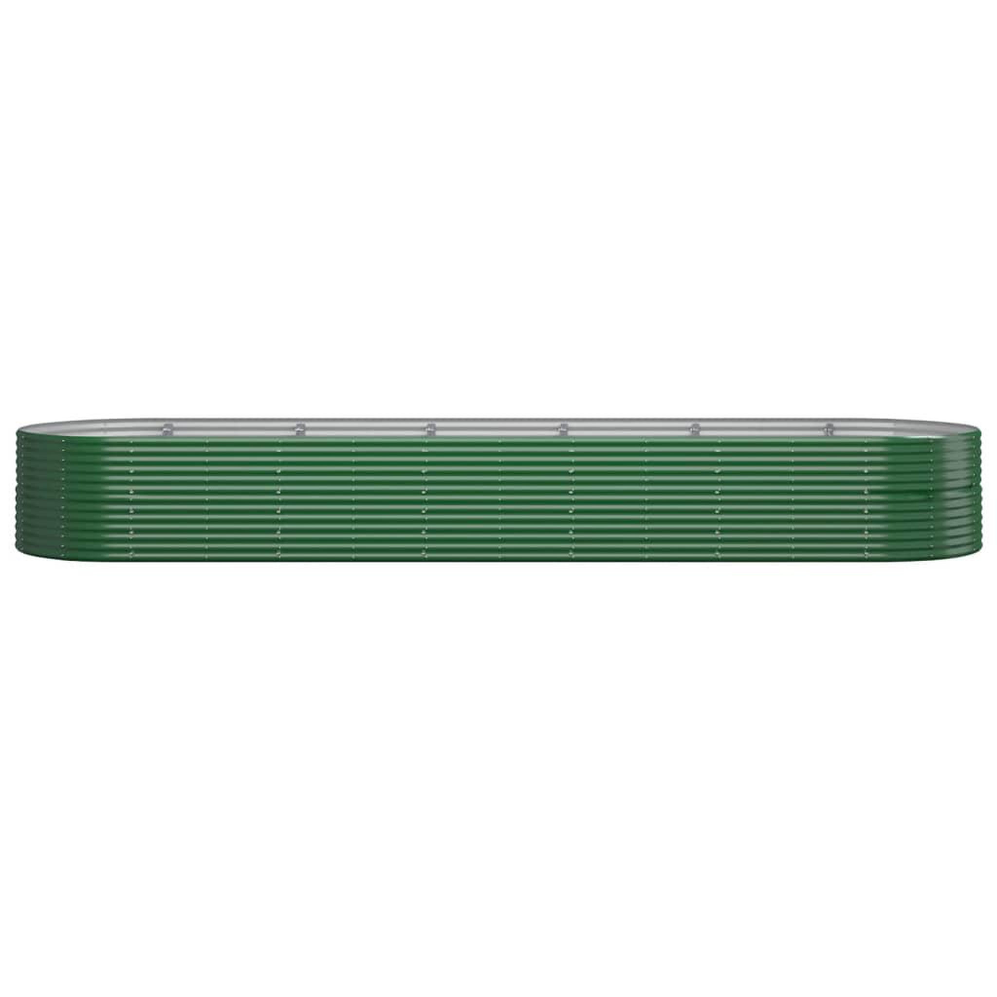Voir la diapositive 3 : VIDAXL Lit sureleve de jardin Acier enduit de poudre 510x140x68cm Vert