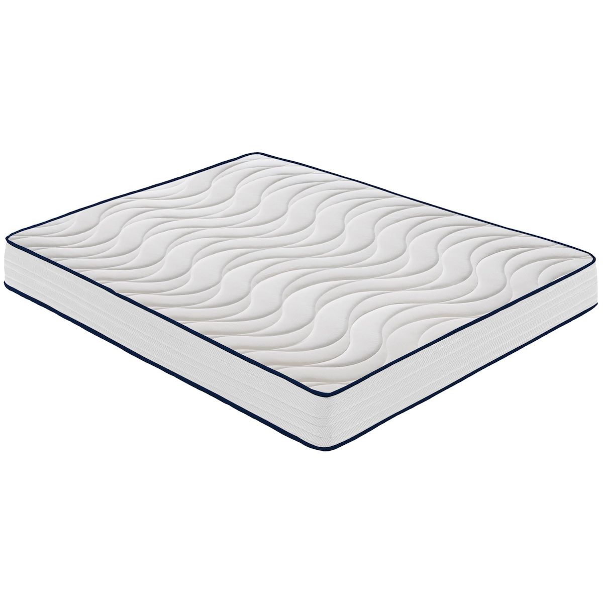 ILOVESLEEP Matelas Mousse CLEO - Epaisseur 20 Cm - Réversible - Côté Été/hiver
