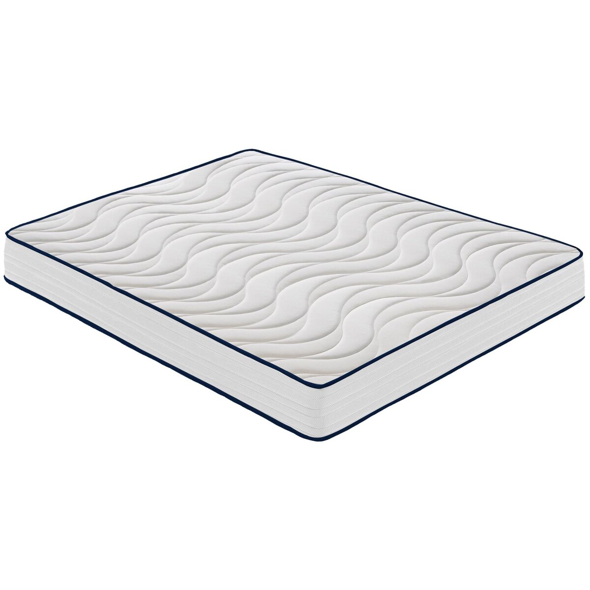 ILOVESLEEP Matelas Mousse CLEO - Epaisseur 20 Cm - Réversible - Côté Été/hiver