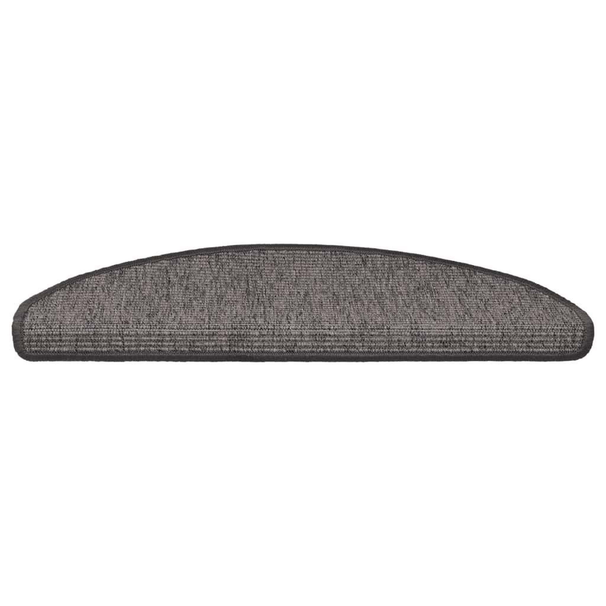 Voir la diapositive 4 : VIDAXL Tapis d'escalier auto-adhesifs 15 pcs Gris et beige 65x21x4 cm