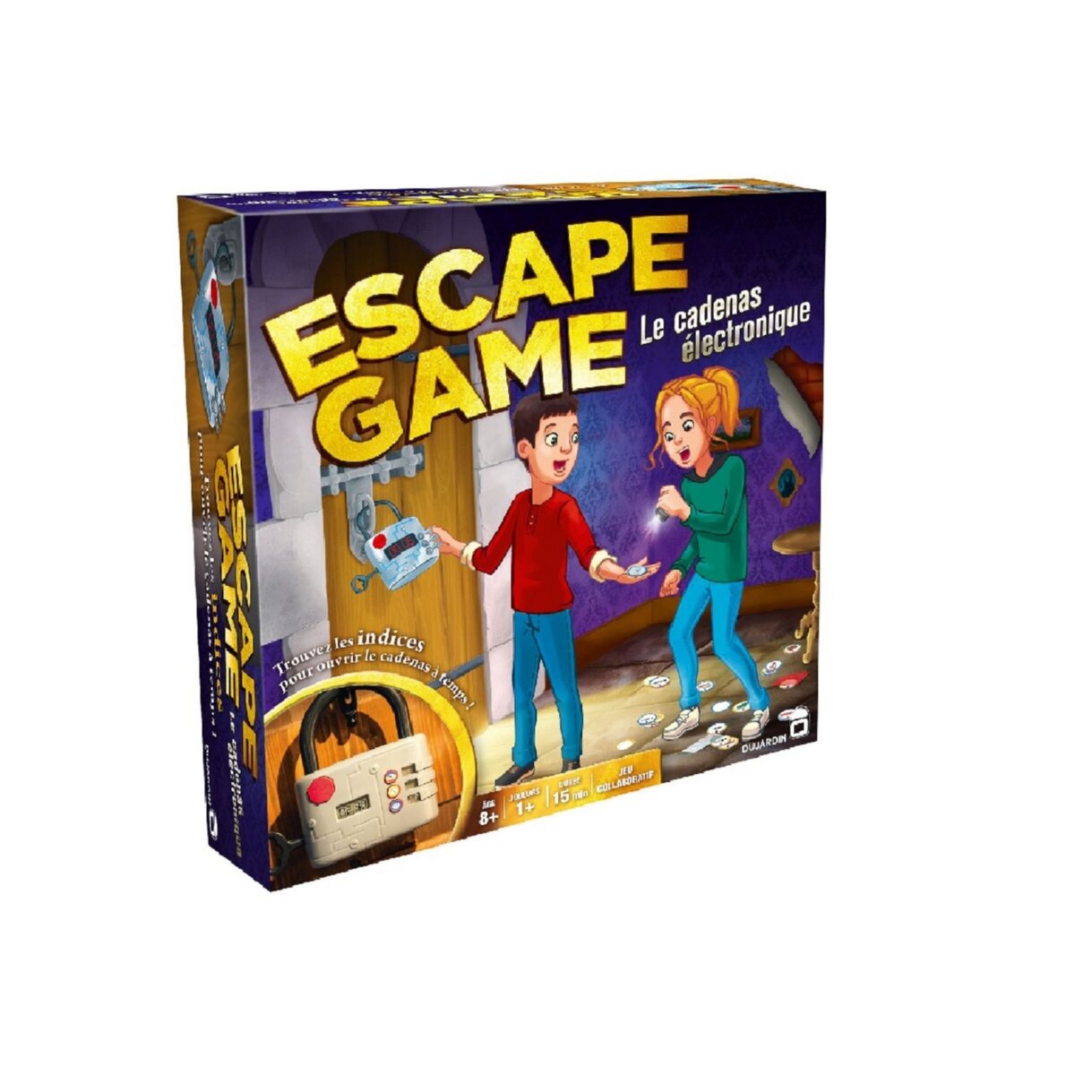 DUJARDIN  Jeu Escape Game : Le cadenas électronique
