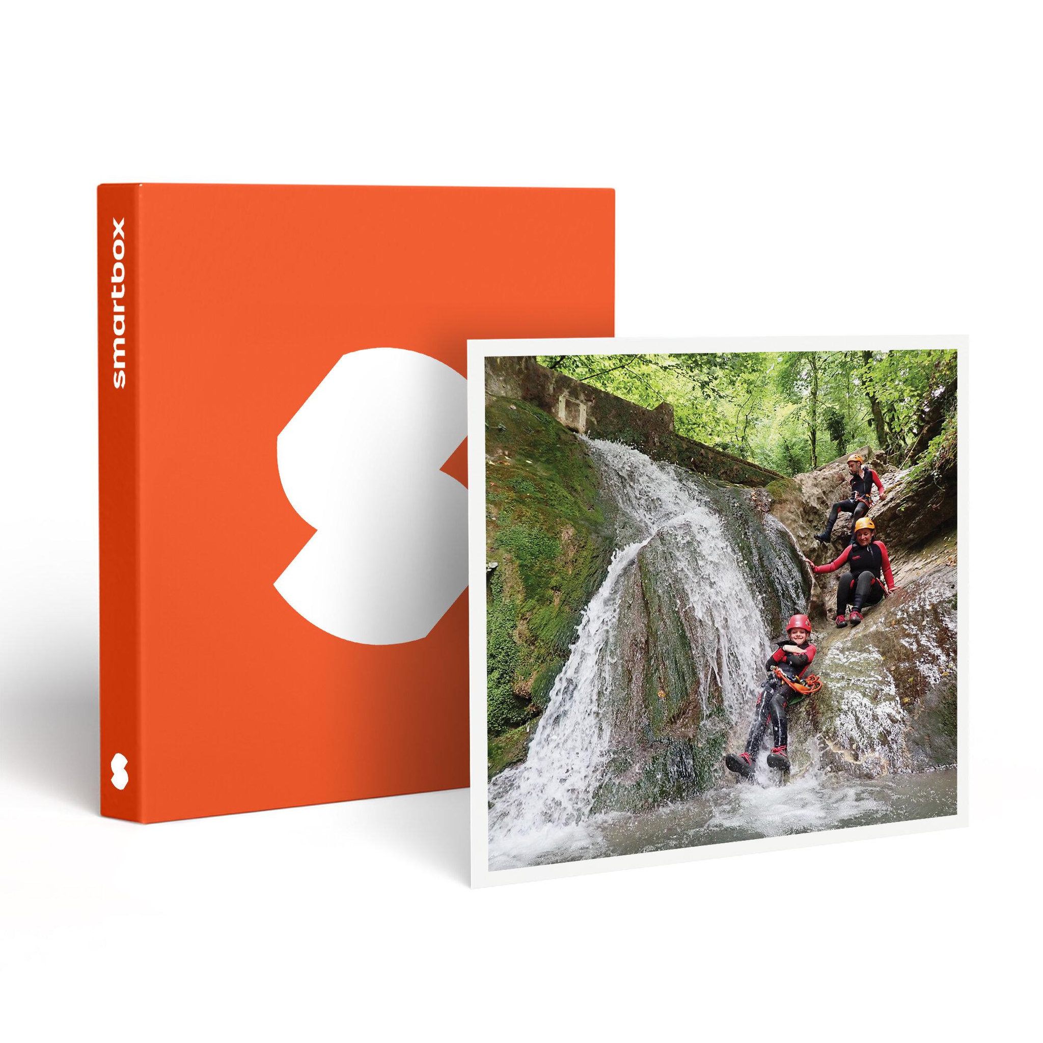 Smartbox Session de canyoning de 3h30 pour 3 personnes près de grenoble - coffret cadeau sport & aventure