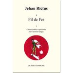 FIL DE FER, Rictus Jehan