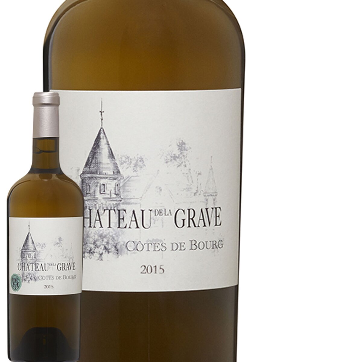 Château de La Grave Cuvée Grains Fins Côtes de Bourg Blanc 2015