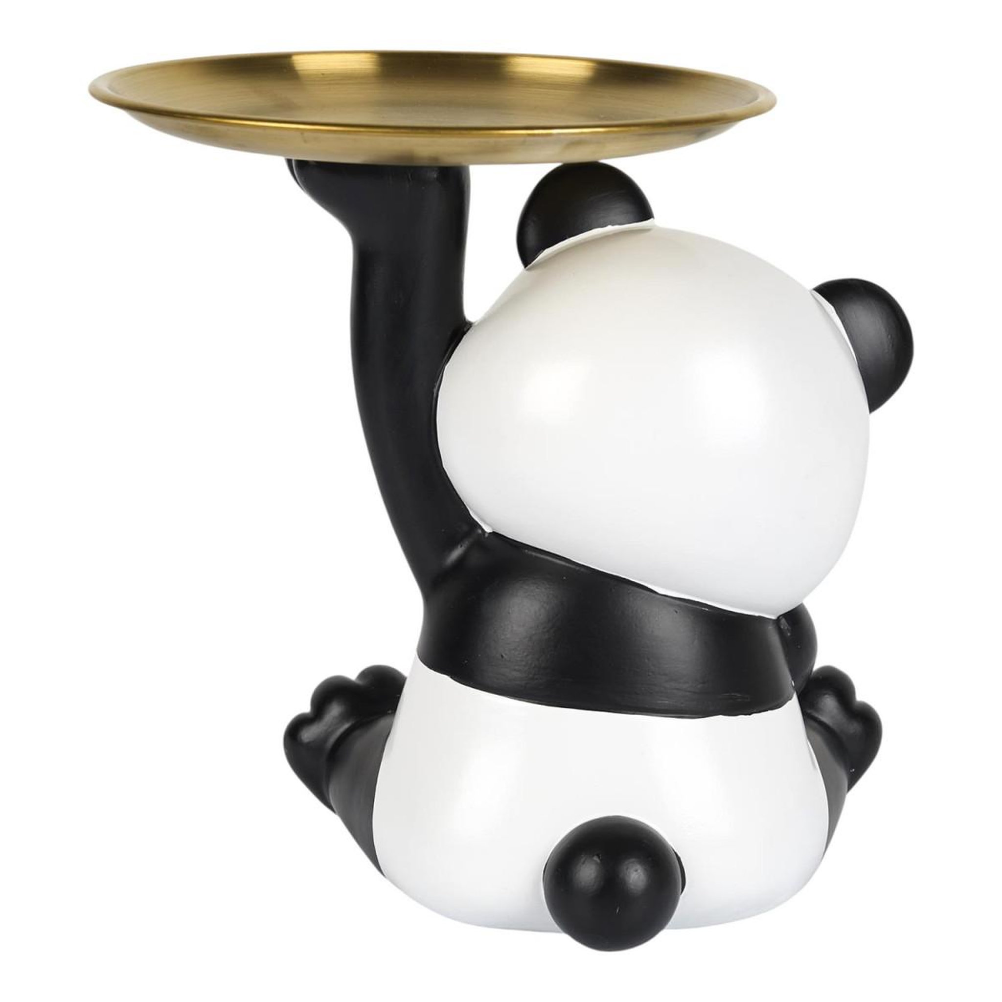 Voir la diapositive 2 : The concept Factory Vide-poche statue panda  kawaii  20cm noir & blanc