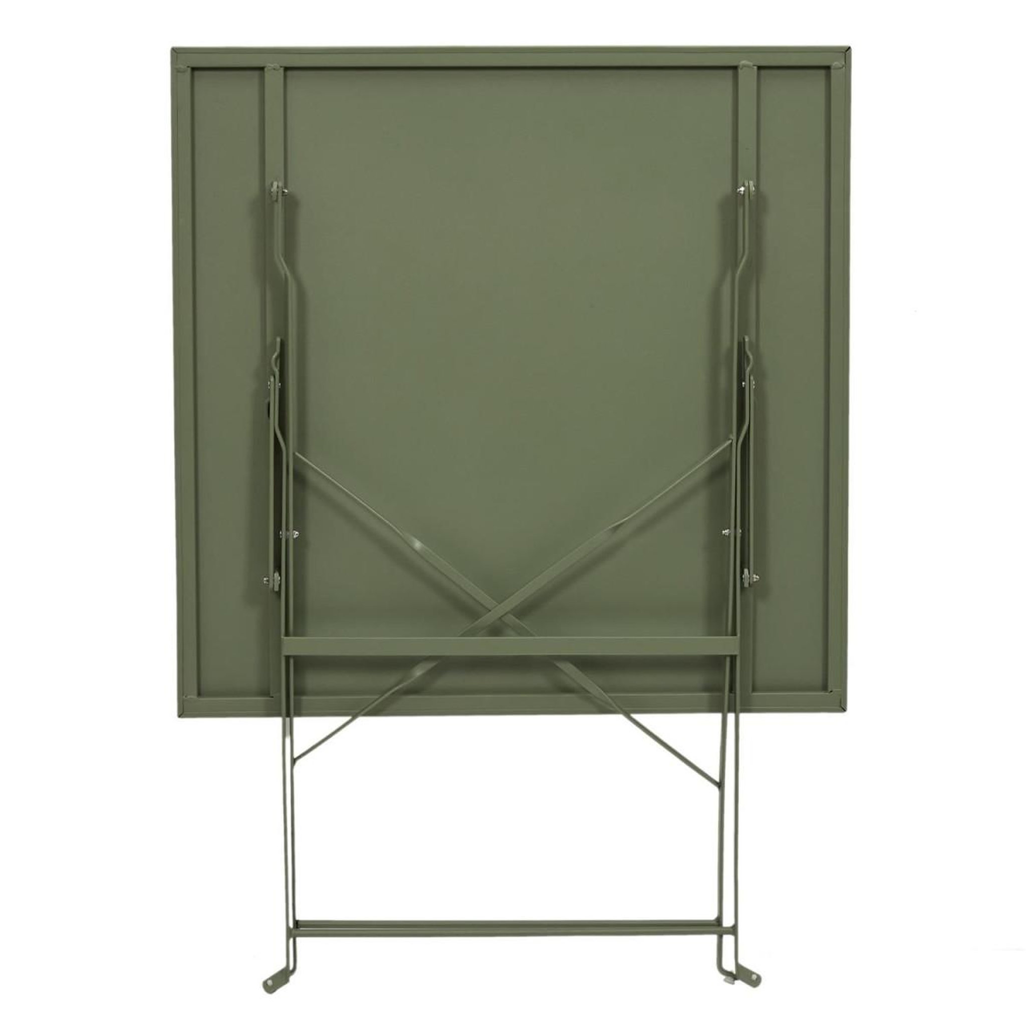 Voir la diapositive 4 : The Home Deco Factory Table de Jardin Pliante  Palerme  70cm Kaki