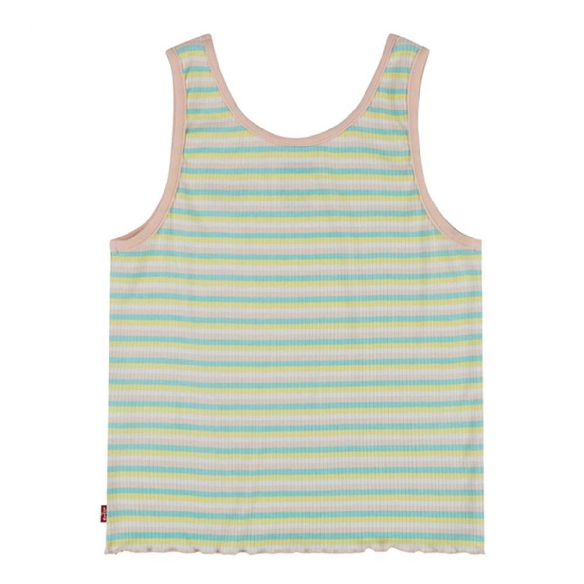 Levi's T shirt Blanc//Bleu Fille Levi's 3EE538