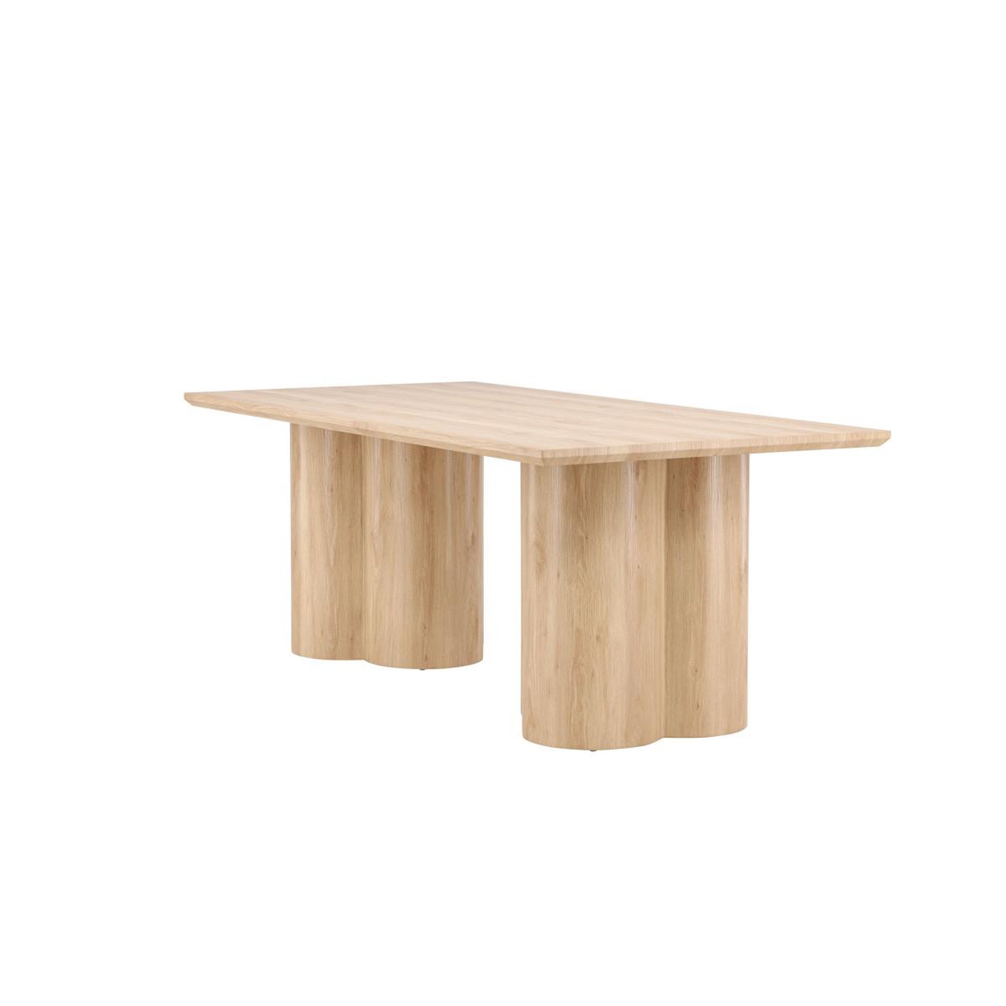 Voir la diapositive 3 : Paris Prix Table à manger design  olivia  210cm naturel