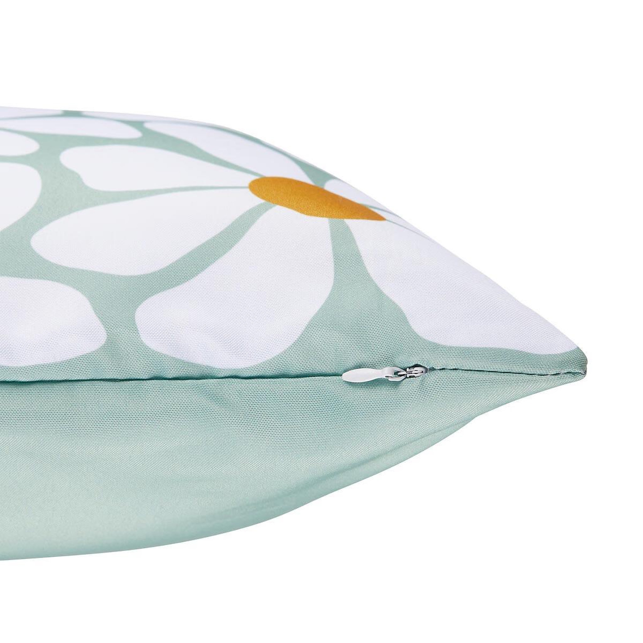 Voir la diapositive 2 : ATMOSPHERA Housse de coussin extérieur  talia  40x40cm vert céladon