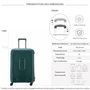 Voir la diapositive 2 : Delsey Valise rigide Moncey 69cm TSA Polypropylène