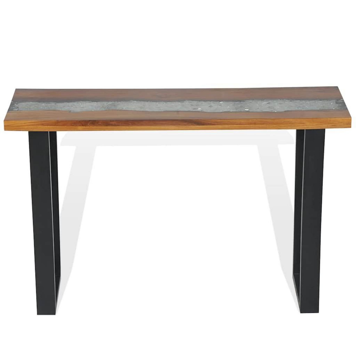 VIDAXL Table console Teck 100 x 35 x 75 cm