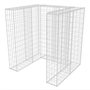 Voir la diapositive 2 : VIDAXL Panier de gabion simple Acier 110 x 100 x 120 cm