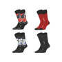 Voir la diapositive 2 : FREEGUN Lot de 4 paires de chaussettes Naruto Shippuden Garçon