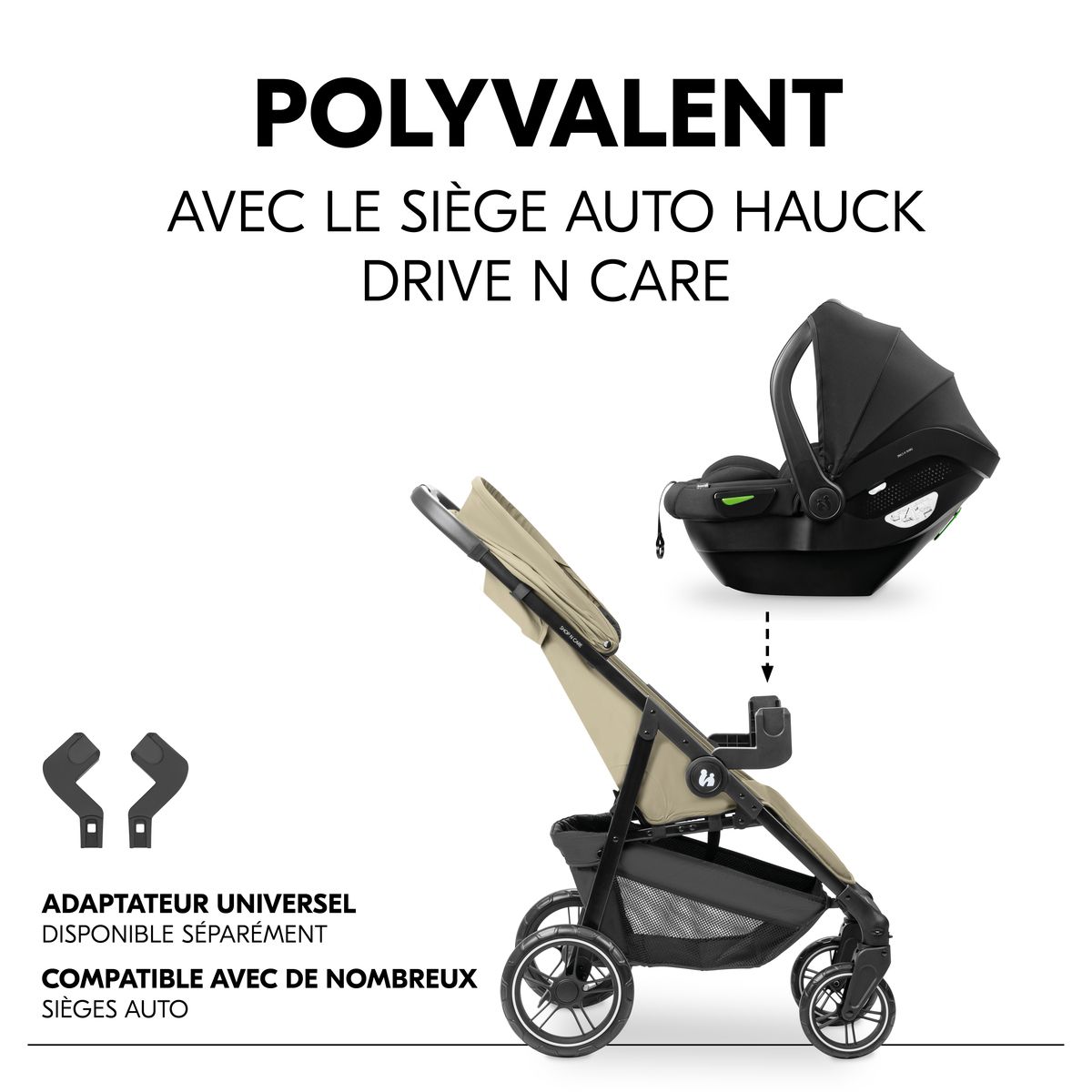 HAUCK Poussette de voyage Shop N Care