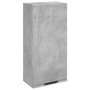 Voir la diapositive 2 : VIDAXL Armoire de salle de bain murale Gris beton 32x20x67 cm