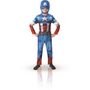 Voir la diapositive 1 : RUBIES Déguisement Classique Captain America Avengers Taille L - 7/8 ans