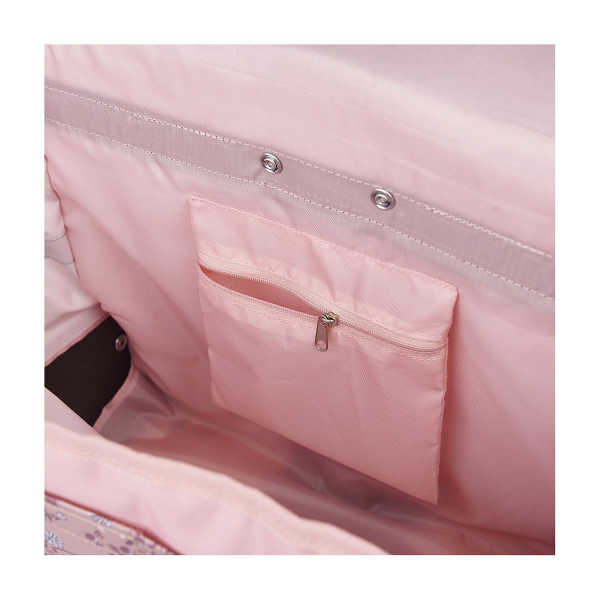 DISNEY Cartable à roulettes 38 cm CP/CE1/CE2 rose Princesses Disney