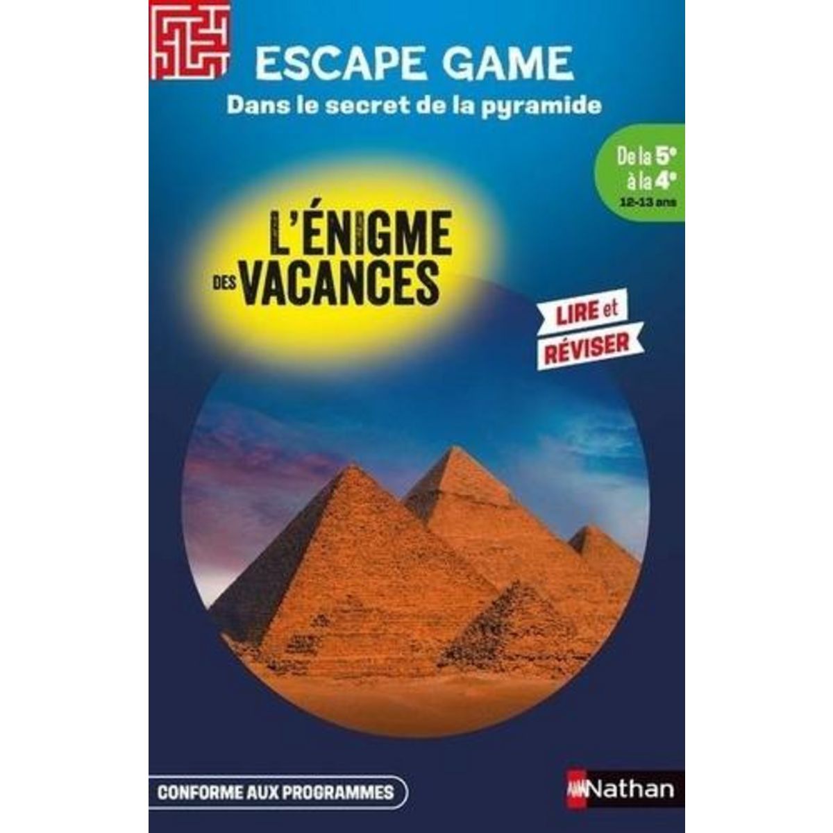 DANS LE SECRET DE LA PYRAMIDE. DE LA 5E A LA 4E, Adriansen Sophie