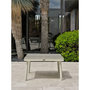 Voir la diapositive 4 : Paris Prix Salon de Jardin d'Angle 6 Places  Osaka  225cm Blanc