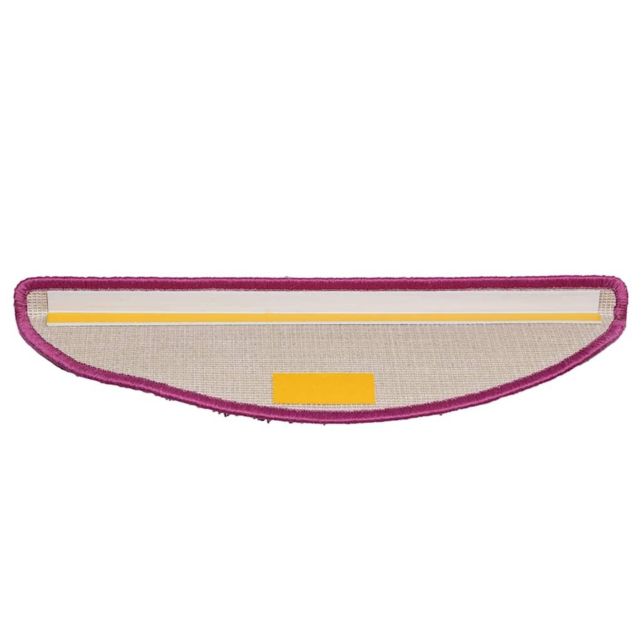 Voir la diapositive 4 : VIDAXL Tapis d'escalier 30 pcs violet 56x17x3 cm