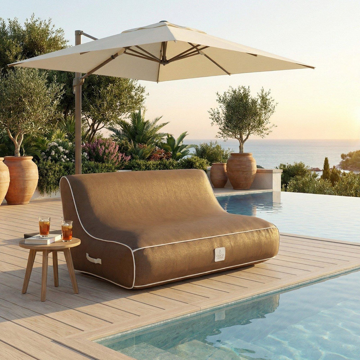 COCO LOUNGE Coco Lounge Canapé gonflable ALIZÉ - Plusieurs coloris disponibles