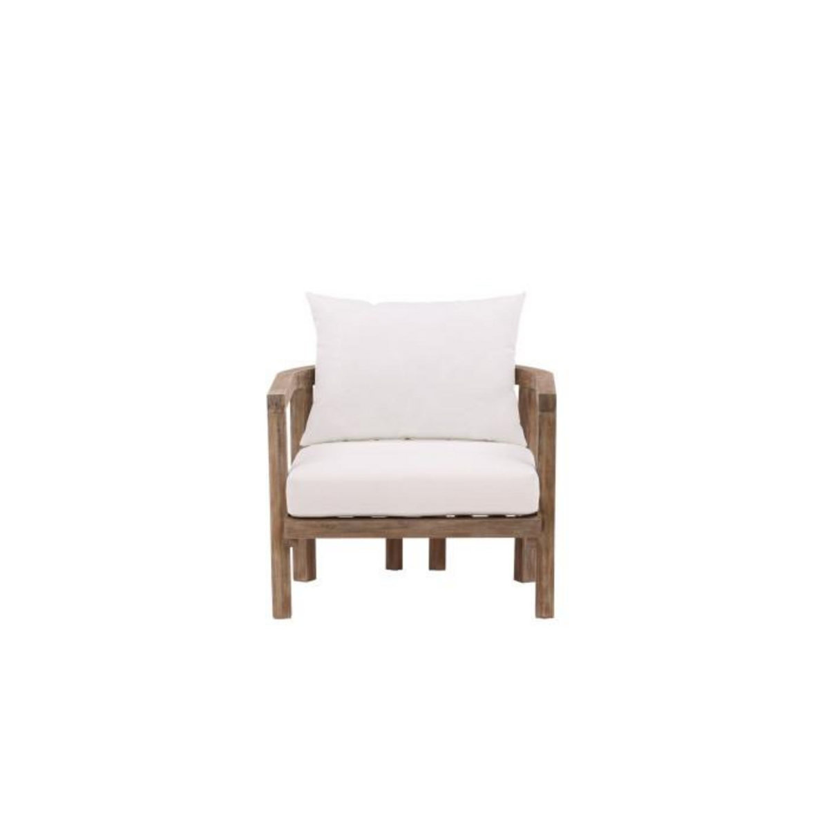 Paris Prix Fauteuil de Jardin en Bois  Erica  70cm Marron