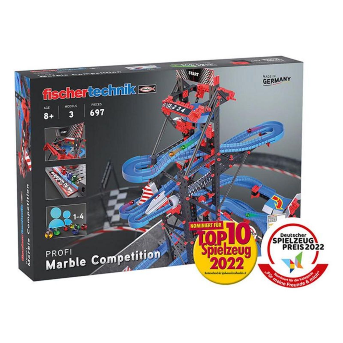 Fischer Fischertechnik Dynamic - Marble Competition Marble Track, 697 564070