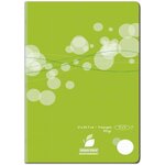 AUCHAN Cahier piqué polypro 21x29,7cm 96 pages petits carreaux 5x5 coloris aléatoire motif ronds