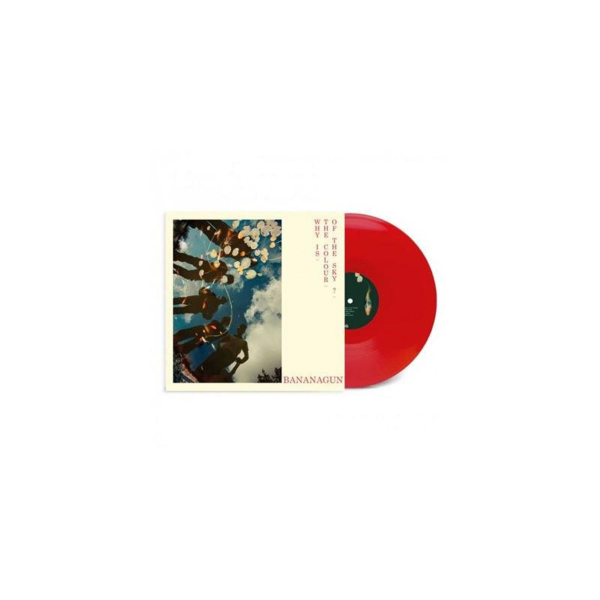Why Is The Colour Of The Sky ? Vinyle Rouge Opaque