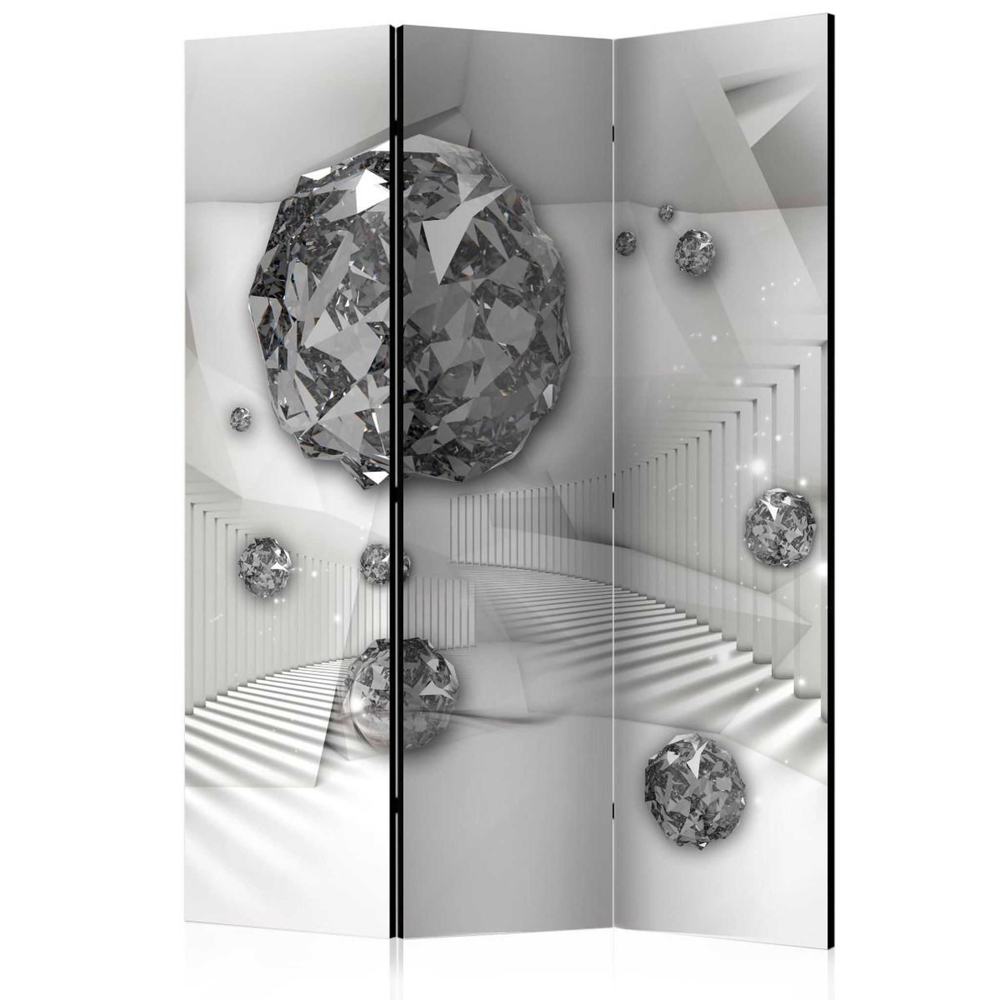 Paris Prix Paravent 3 volets  diamond chamber ii  135x172cm