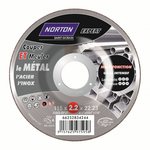 Norton Disque multifonction tronçonnage et ébarbage pour métal NORTON