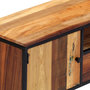 Voir la diapositive 5 : VIDAXL Meuble TV 120 x 30 x 40 cm Bois de recuperation massif et acier