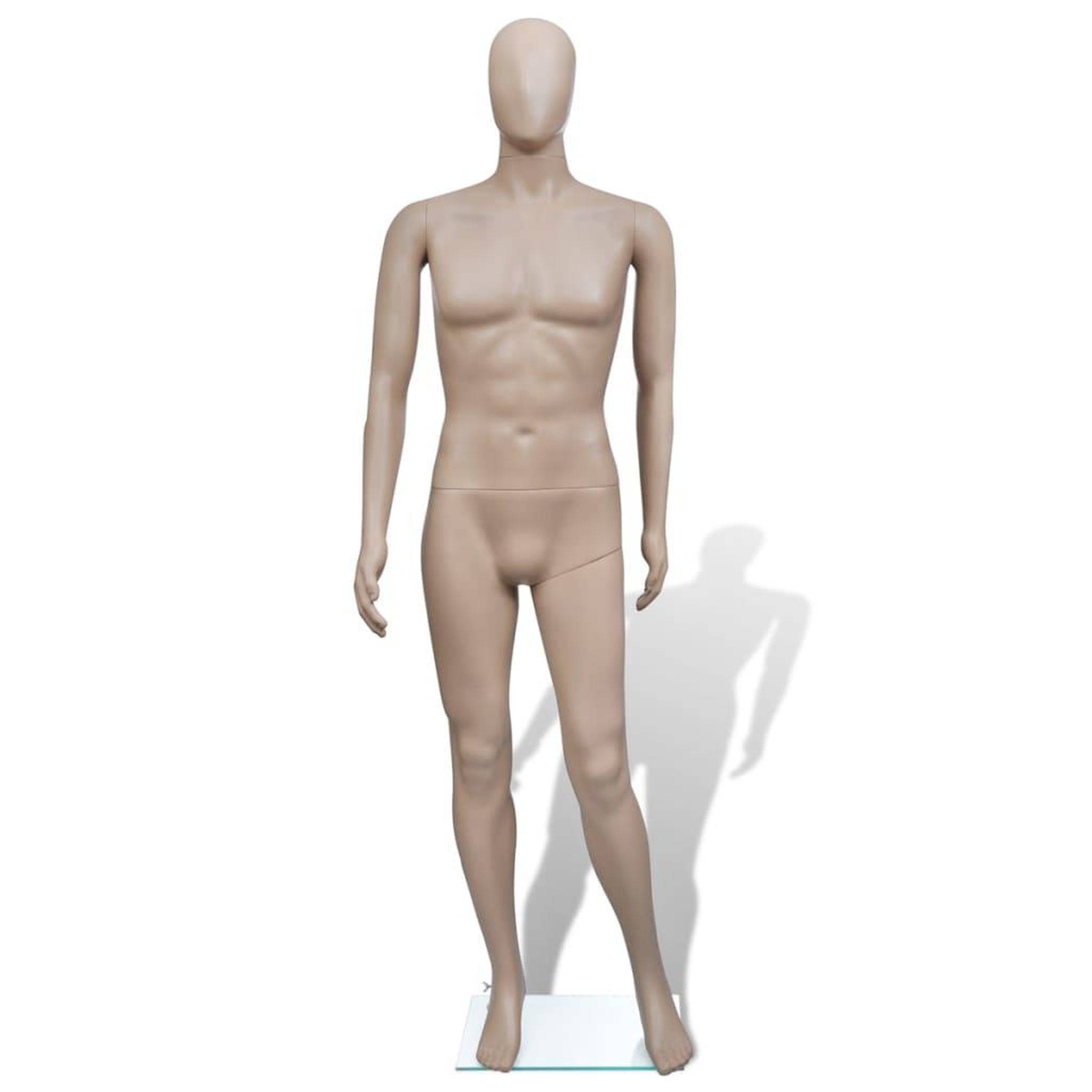 Voir la diapositive 2 : VIDAXL Mannequin de vitrine Homme Tete ronde