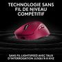 Voir la diapositive 5 : Logitech Souris Gamer Sans Fil Pro X SUPERLIGHT 2 DEX LIGHTSPEED ROSE