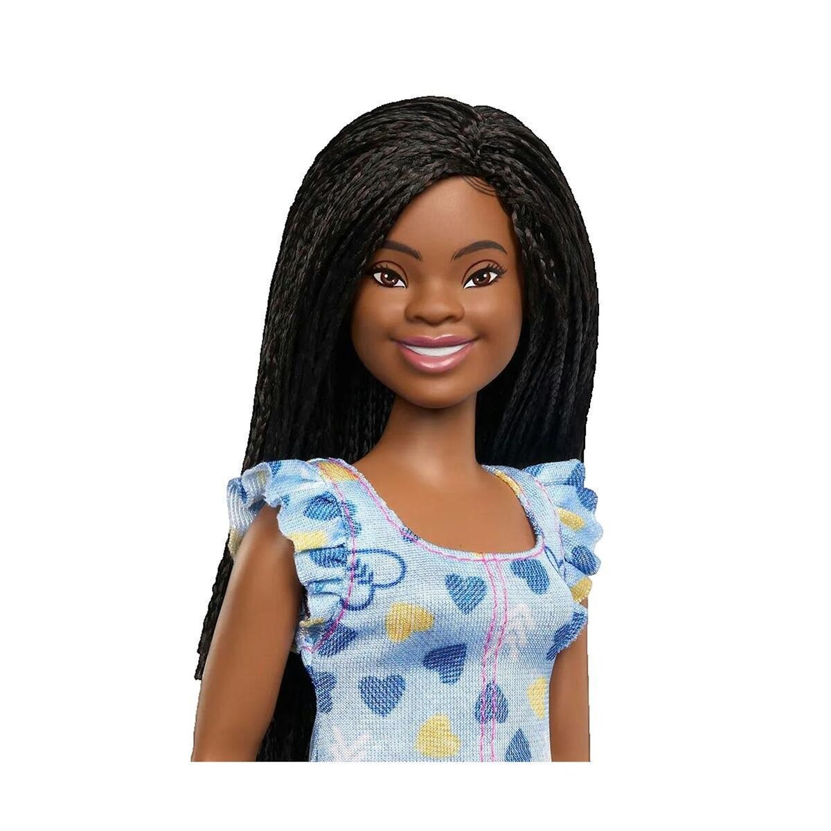 MATTEL Poupée Barbie Fashionistas Rose