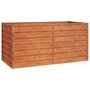 Voir la diapositive 2 : VIDAXL Lit sureleve de jardin rouille 160x80x77 cm acier corten