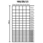 Voir la diapositive 5 : VIDAXL Cloture de jardin Acier galvanise 50x1,6 m Argente