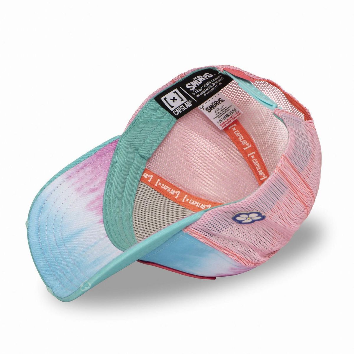 CAPSLAB Casquette trucker avec filet The Smurfs Feelin' Cute