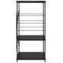 Voir la diapositive 4 : VIDAXL Armoire à four à micro ondes Noir 60x39,6x79,5 cm