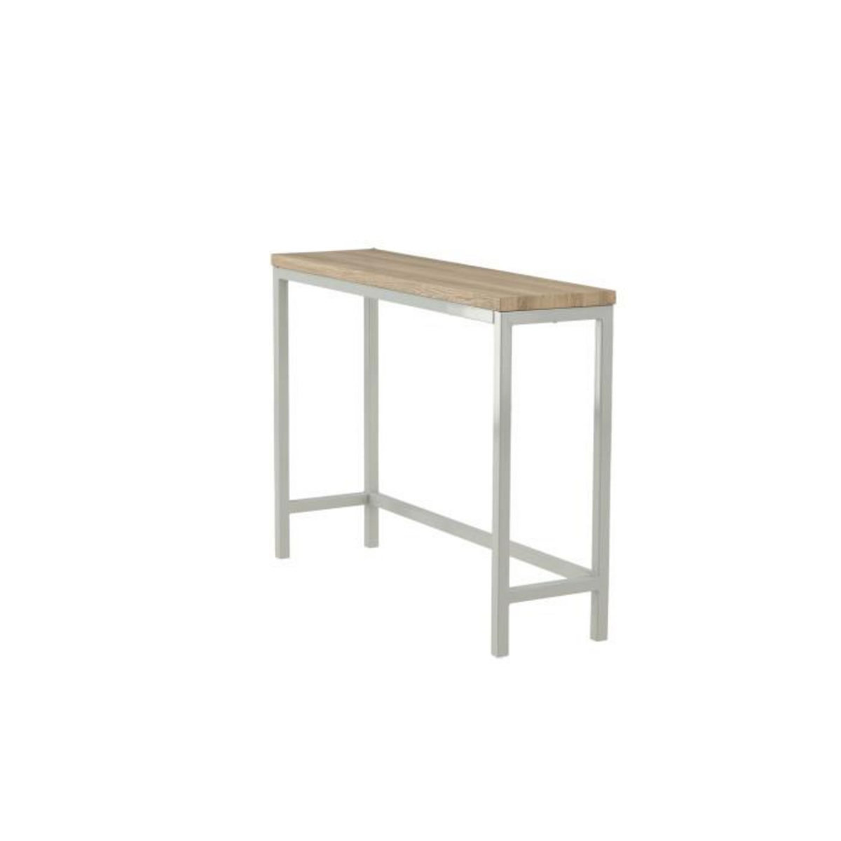 Paris Prix Console Design  Rise  110cm Naturel & Gris