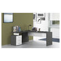 Voir la diapositive 8 : Bureau d'angle droit 3 tiroirs 180 cm VASTO
