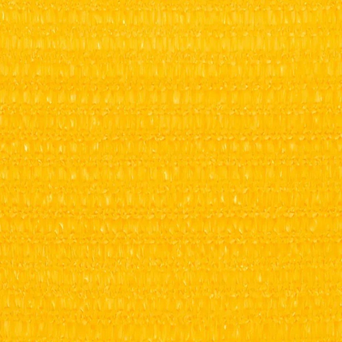 VIDAXL Voile d'ombrage 160 g/m^2 Jaune 3/4x3 m PEHD