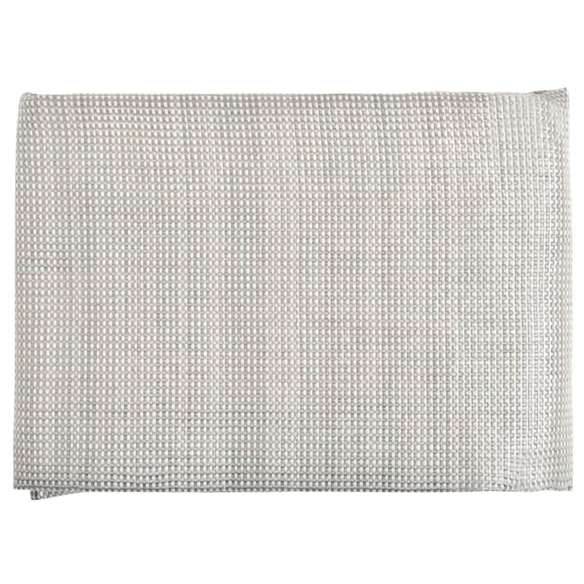VIDAXL Tapis de tente 650x250 cm Gris fonce