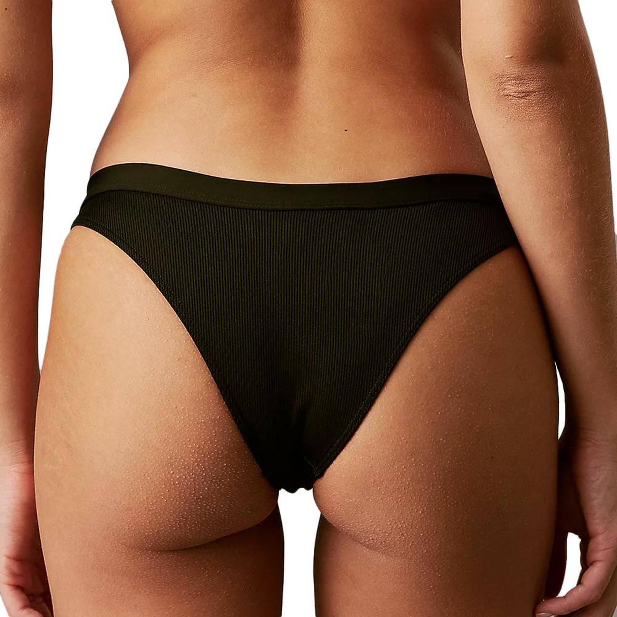 Voir la diapositive 2 : CALVIN KLEIN JEANS Bas de Maillots de bain Noir Femme Calvin Klein Jeans Curved Delta