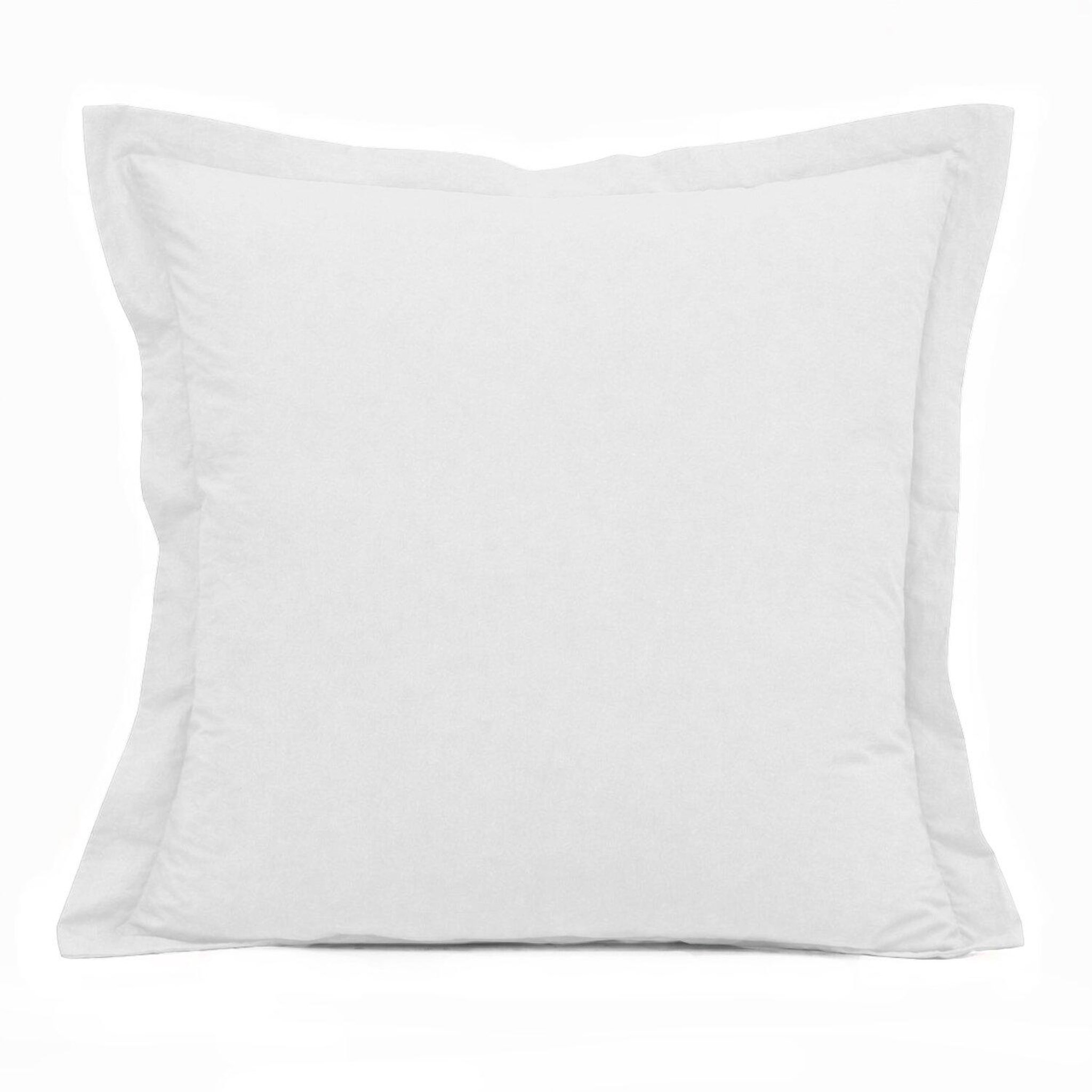 Voir la diapositive 3 : ATELIER DU COTON Parure de drap et drap housse coton 57fils unie