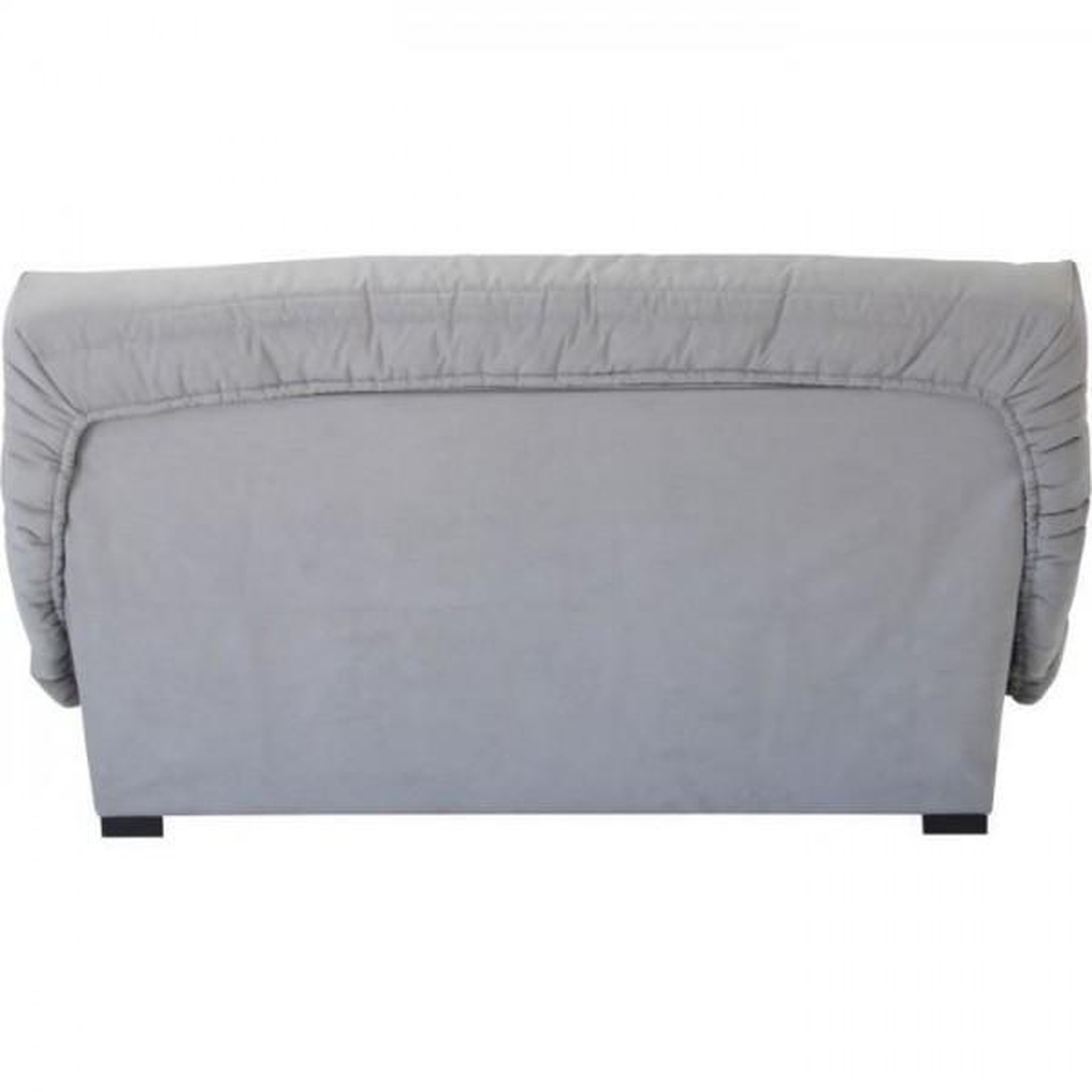 Voir la diapositive 6 : MARKET24 Banquette clic clac 3 places - Matelas 17 cm - Tissu gris clair - L199 x P96 x H103 cm - CHLoe
