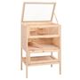 Voir la diapositive 3 : VIDAXL Cage a hamster 55x40x80 cm bois massif de sapin